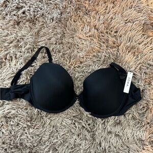 NWT Soma lightly lined plunge Black Women's Bra